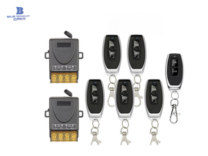 433 Mhz không dây điều khiển từ xa chuyển đổi DC 12v24v30a 1CH Relay Receiver cửa nhà để xe động cơ chuyển đổi ánh sáng 1000M Transmitter - Product Image 4
