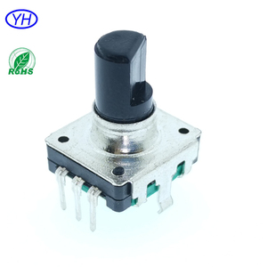 Yh Brand Bourns PEC12 RE130F EC12 Customization 12 pulse 24 pulse <strong>5</strong> pin enocder 12mm rotary <strong>encoder</strong> with push switch 24 detent - Product Image 2