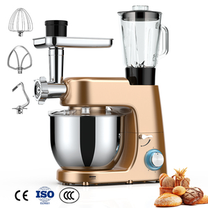 Ev 660W gıda karıştırıcılar 7L kıyma sıkacağı ekmek elektrikli hamur yoğurma karıştırıcı 5-in-1 ayakta tezgah mikseri - Product Image 1