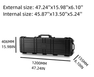 Длинный портативный водонепроницаемый чехол для всех погодных условий с ручкой из пенопласта - Product Image 5