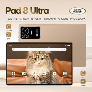 Pad8 ultra Tableta de 13 pulgadas con teclado Ratón 16GB Ram 1024GB Rom Android 14,0 Dual Sim 4G Tablet PC - Product Image 2