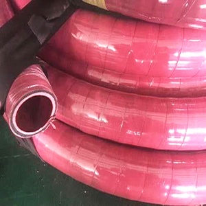 Yüksek kalite 25mm sarılmış yüzey 20 metre uzunluğu esnek yeşil kauçuk karbon ücretsiz hortum eritme fırını için soğutma sistemi - Product Image 3