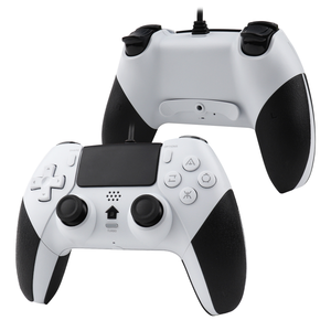 Controlador de juegos con cable para P4 Pro Controlador de consola delgada Gamepad Joystick Control para PC Win Games Accesorios de videojuegos - Product Image 1