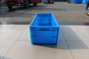 NEXARA EU41028 Caja logística anticaída duradera Cajas de plástico PP sólidas apilables y encajables - Product Image 4
