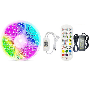 RGB светодиодные полосы низкого напряжения 5 В/12 В светодиодные полосы Набор 2835/5050 дистанционного управления Bluetooth Wi-Fi - Product Image 2