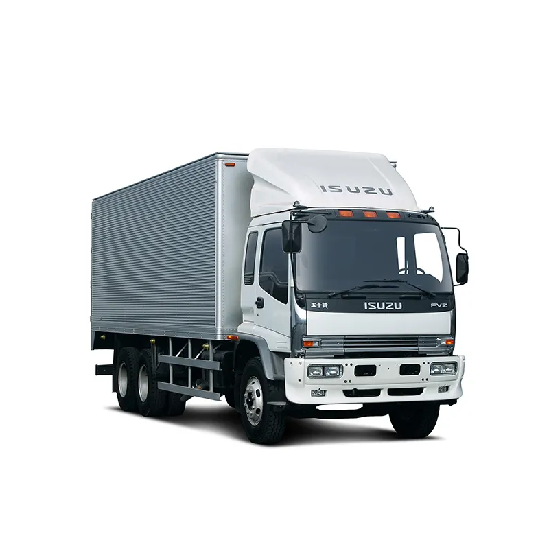 이스즈 F 시리즈 13T 6X4 FVZ 엔진 6HK1-TCH 수동 변속기 LHD 밴 트럭 판매 용 대형 트럭