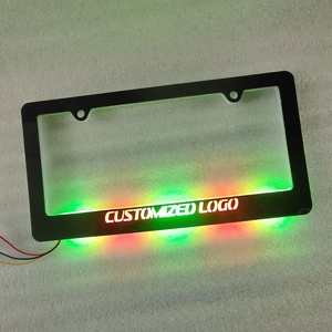 กรอบไฟป้ายทะเบียน LED เปลี่ยนสีได้12V - Product Image 5