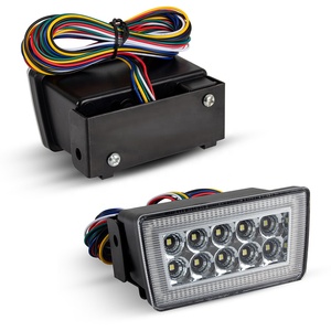 LED ไฟตัดหมอกด้านหลังชุดสําหรับ Subaru WRX/STi 2011-2021 Impreza 2011-2016 ฟังก์ชั่นเบรคไฟสํารองย้อนกลับ - Product Image 6