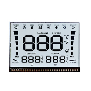Benutzer definiertes monochromes LCD-Anzeige modul 17-poliger TN-Typ mit hoher Helligkeit und LED-Hintergrund beleuchtung - Product Image 3