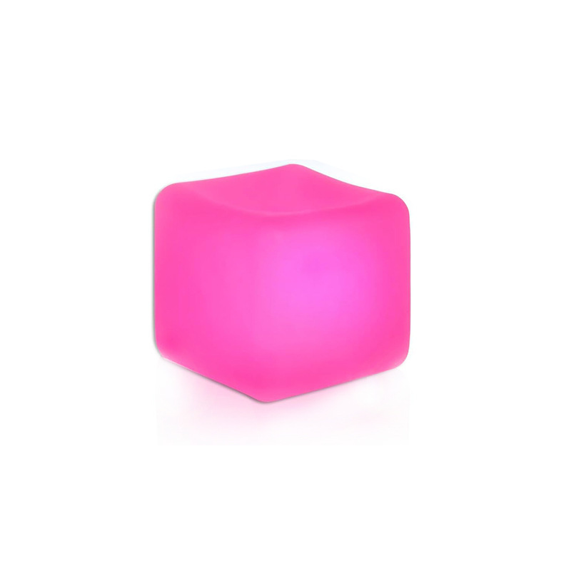 5.5 cm ice cube maltose squeeze toy-pink