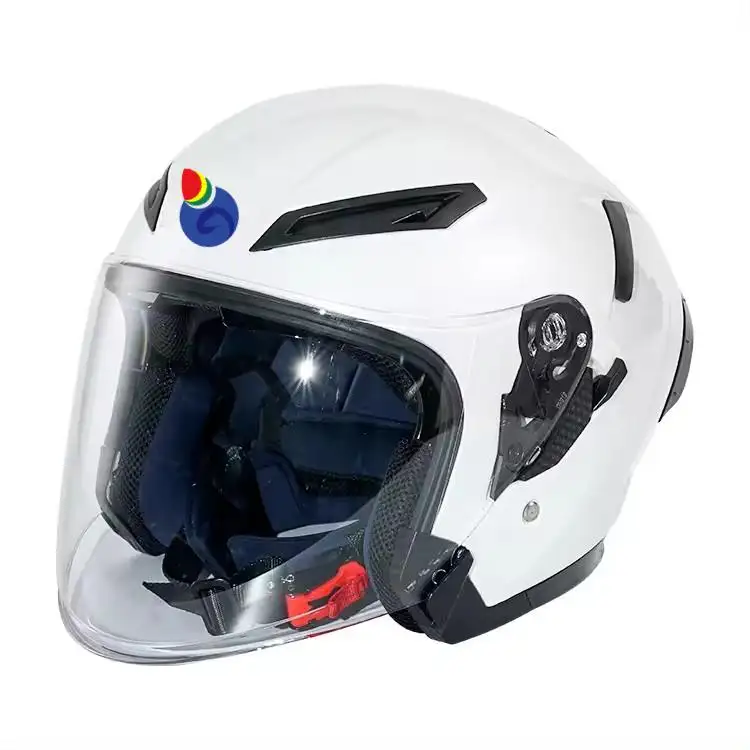 Custom Logo Design Helmets Open Face Bike Scooter Motorcycle Half Helmet