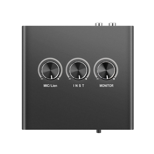 USB <strong>Audio</strong> <strong>Interface</strong> <strong>16</strong> Bit /48 kHz True Stereo Sound Card 1x XLR/TRS 1x 1/4&quot; 2X RCA USB for PC/Win/Mac Recording Sound Cards - Product Image 4