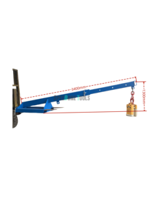 High Quality <strong>Double</strong> Telescopic Forklift Boom for <strong>Loading</strong> &amp; Unloading New Bundle Slabs Metal Material