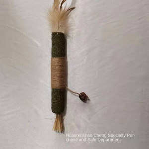 Durable Eco-Friendly Cat Chew Toys Self-Relief <strong>Catnip</strong> Big Mac Polygonum Knockwood Bite Mint Resistant Stick Balls for Cats Dogs - Product Image 6