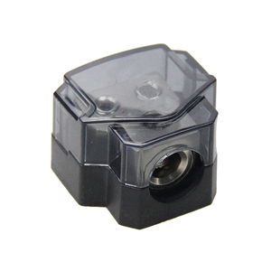 <strong>1</strong>*0/4ga In-2*<strong>4</strong>/8ga Out Amp Power Distribution Block Car Audio Splitter 2 Way <strong>Outputs</strong> Power <strong>Distributor</strong> Block Fuse Holder - Product Image 1