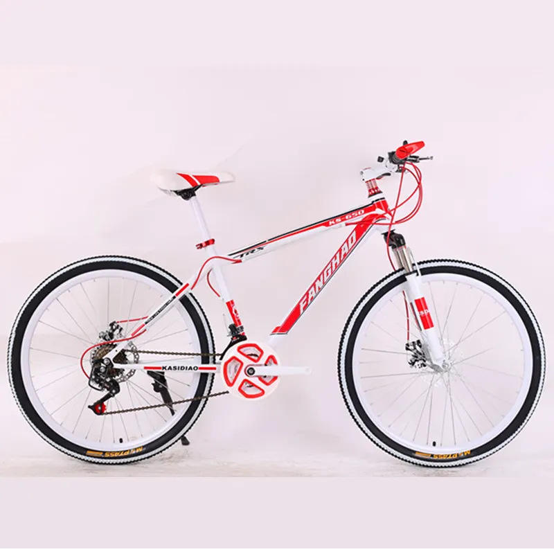 Suministro de fábrica de bicicletas Tianjin Bicicleta de Montaña Gigante de alta calidad con marco de acero al carbono Aluminio OEM Bicicleta de montaña 17 Kg