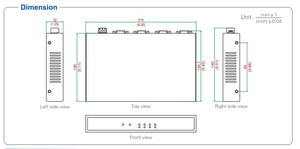 USB-RS232 4ポートシリアルコンバーターハブRS232コンバーターUSBV2.0 UOTEK UT-860 RTS - Product Image 5