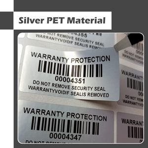 Benutzer definierte Logo-Fälschung aufkleber Einzigartige Kratz codes Dynamische Hohlräume ti ketten Holo graphisches PET für Sicherheits werbung - Product Image 2