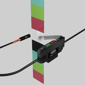 Sensor de color digital FUWEI, distancia de detección de 5-50mm, detección de código de color, sensores ópticos de desviación inteligente - Product Image 2