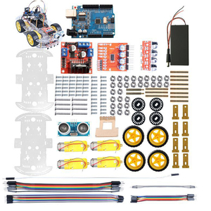 Cheng su chuang Fernbedienung Hindernis vermeidung Roboter Kit für Arduino DIY Smart Car Kits