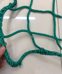 強く耐久性のある結び目のない鳥グリーンPE安全フェンスネットパレットラック安全ネット - Product Image 4