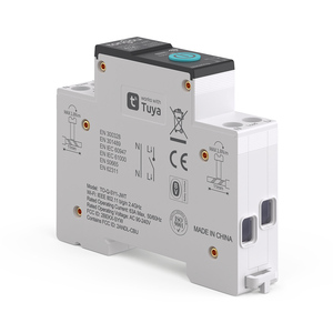 TONGOU API TUYA WIFI Smart Home Switch 1P 63A Relé de riel DIN con medición Fácil monitoreo MCB Tipo Disyuntor en miniatura - Product Image 5