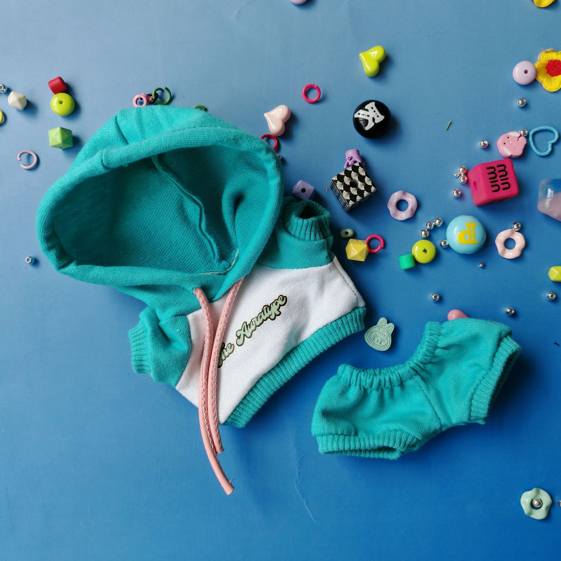 Labu sweatshirt suit lake blue