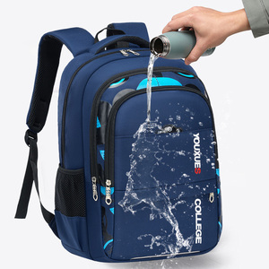 2025卸売カスタムロゴスクールバッグ中学校バックパック脊椎保護防水キッズバックパック男の子と女の子のための