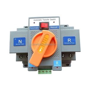 ATS 16A 20A 32A 63A 100A otomatik Transfer anahtarı 2P 3P 4P jeneratör geçiş anahtarı asansör PC tipi güç dönüşüm anahtarı - Product Image 1