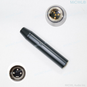 MX202 Cardioid Music Instrument Microphone Suspended Hanging <strong>Mic</strong> TQG TA4F Mini 4Pin 2m Cable XLR 3Pin Phantom Power Adapter - Product Image 6