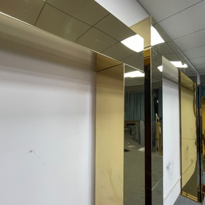 S997 роскошный фон для свадебного декора металлический блестящий золотой Каркас Металлический арочный фон стойка для свадебного украшения - Product Image 4