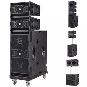 专业制造商大型户外音乐会2*15英寸低音炮线阵列扬声器 - Product Image 2