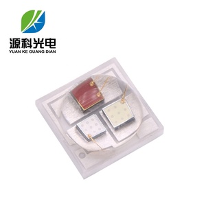 YUANKE LED เซรามิกพื้นผิวพลังงานสูง3*1W 3W สามสี RGB 3-In-1 3535 RGBW SMD LED ชิป SMT ไดโอด - Product Image 5