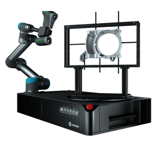 Universeller UR5-Roboterarm-Kol labor roboter mit 3D-Scanner als automat isierte 3D-Messstation für Maschinen neigung - Product Image 1
