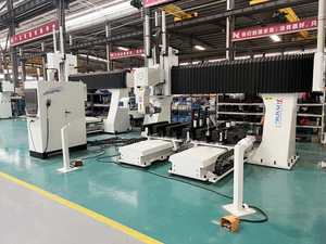 Máquina de centro de mecanizado CNC de cinco ejes con sistema de control OSAI