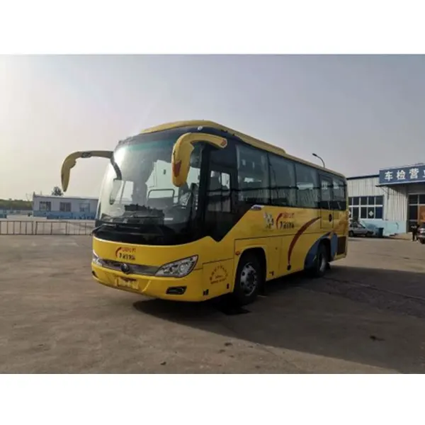Elektrikli tuvalet atık tankı Youtong turist 2018 Higer yolcu gezi araba tur satıcı koltuk Mercedes kalıp otobüs koçu