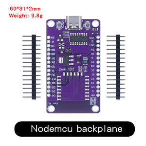 Tipo-c USB Nodemcu Lua ESP8266 scheda di sviluppo seriale Wireless WiFi CH340 ESP-07/07S modulo - Product Image 3
