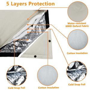 Fabrika alüminyum folyo açık geri akış önleyici yalıtım musluk kapağı boru donma koruma yağmurlama vana sistemi için - Product Image 3