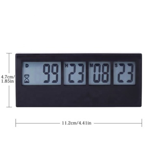 KH-TM033 Настольный обратного отсчета 999 дни, часы, минуты, секунды ЖК дней цифровой таймер обратного отсчета - Product Image 5