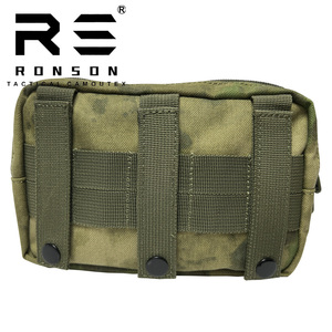 Ronson Multi-functional EMR/ A-TACS-FG/ MC Camo MOLLE System Tactical Accessory Bag <strong>Pouch</strong> Tactical Zipper <strong>Pouch</strong> - Product Image 5