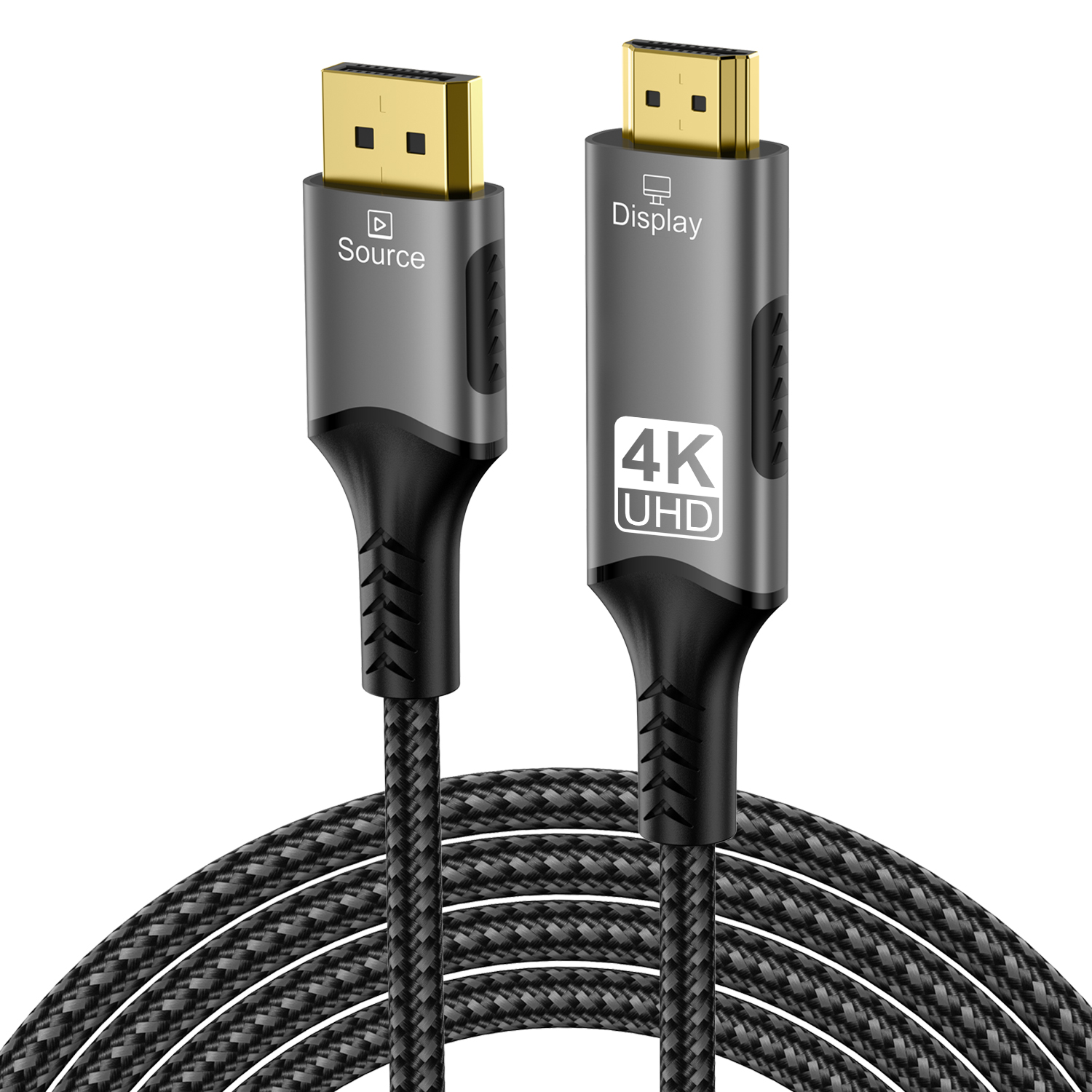 DP vers HDMI Gris