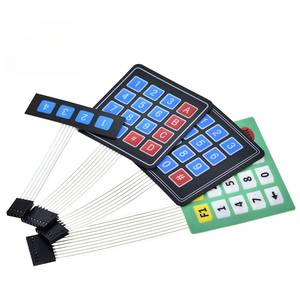 4 12 16 20 chiave 4*4 tastiera interruttore a membrana 1x4 3x4 4 4x4 4 4x5 matrice matrice matrice tastiera per Arduino Smart Car - Product Image 1