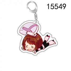 Thời trang Anime My <span class=keywords><strong>Hero</strong></span> <span class=keywords><strong>ACADEMIA</strong></span> Keychain Acrylic đôi mặt Móc chìa Khóa Phụ Kiện phụ nữ người đàn ông đồ trang sức quà tặng - Product Image 4
