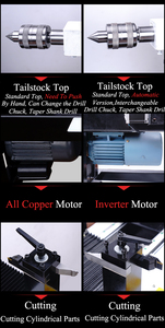A16双刀头双轴多功能CNC车床木工 - Product Image 5