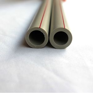 HOMSO yüksek kalite <span class=keywords><strong>4m</strong></span> gri Ppr tüp fabrika kaynağı sıcak ve soğuk su boruları yüksek basınç standart uzunluk plastik tüpler
