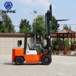 CE approvato 4x4 idraulico Diesel carico e scarico forcella elevatore completamente terreno carrello elevatore per la vendita - Product Image 4