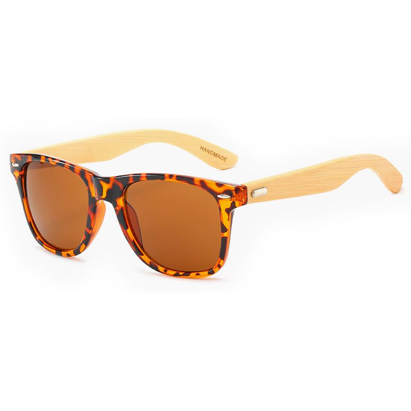 Monture Leopard avec lentille marron
