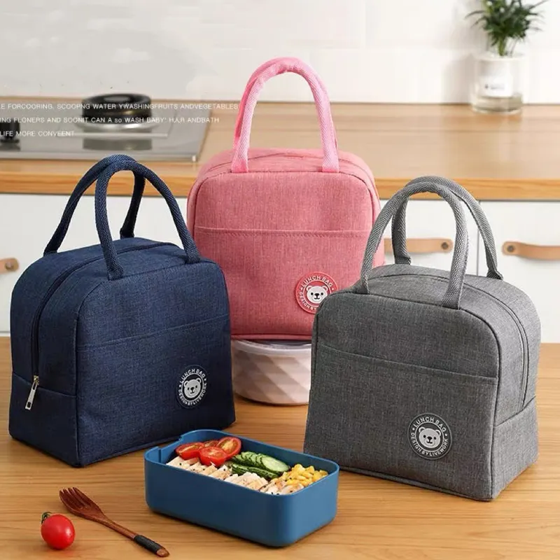 New Arrival Lunch Tote Bag For Women Men Thermal Insulated Lunch Organizer For Working Outdoor Water-Resistant Picnic Cooler Bag