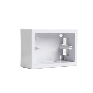 Módulos de caja de enchufe de interruptor de empalme de plástico de Pvc, interruptor de pared eléctrico de salida, caja de interruptor de receptáculo - Product Image 1