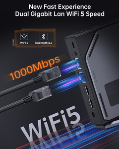Soyeer S1 MINI PC Windows 10 N100 N95 CPU DDR4 16G 512GSSD RGB Minicomputer M.2 NVMe für Bürounterricht - Product Image 6